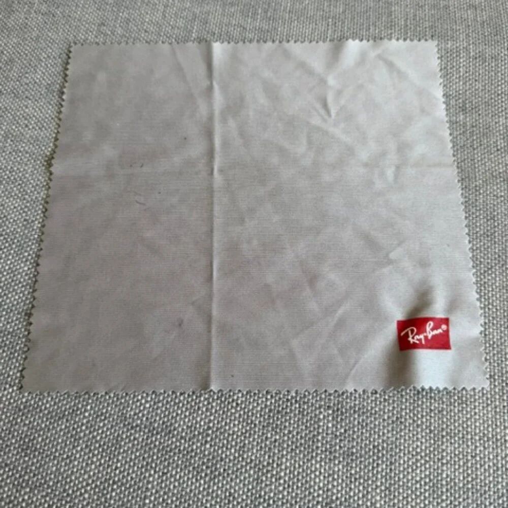 Ray-Ban Sunglasses RB4184, Black Frames with Polarized Green Lenses and Leather - Picture 11 of 11